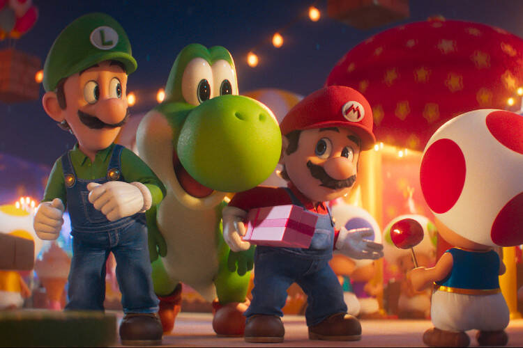 Super Mario Galaxy, le film