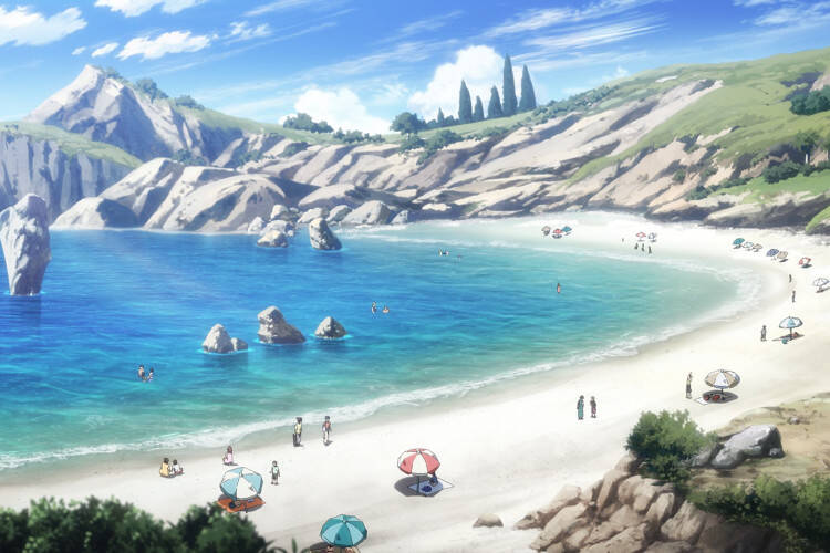 Moi, quand je me réincarne en Slime, le film : les larmes de la mer azur